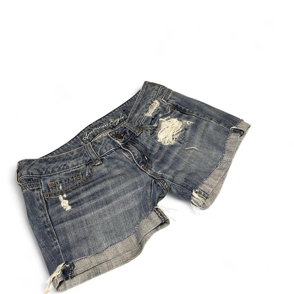 American Eagle Outfitters Distressed Denim Shorts
